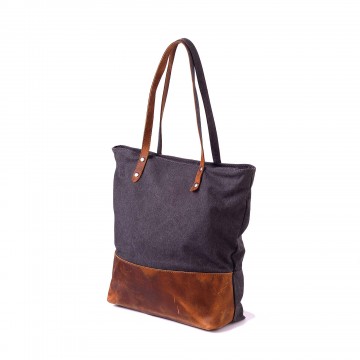 Женская городская сумка-тоут Voyage графитовая фото