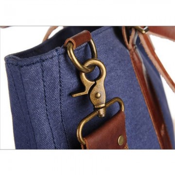 Жіноча міська сумка-тоут Carabo синя фото