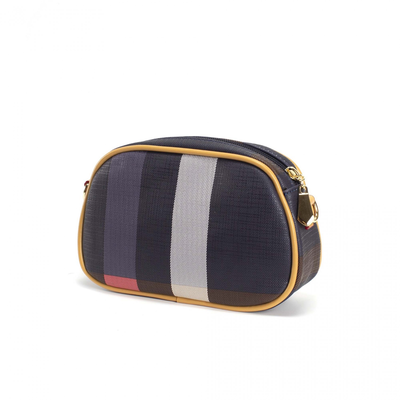 Жіноча сумочка-клатч Grace синьо-бежева