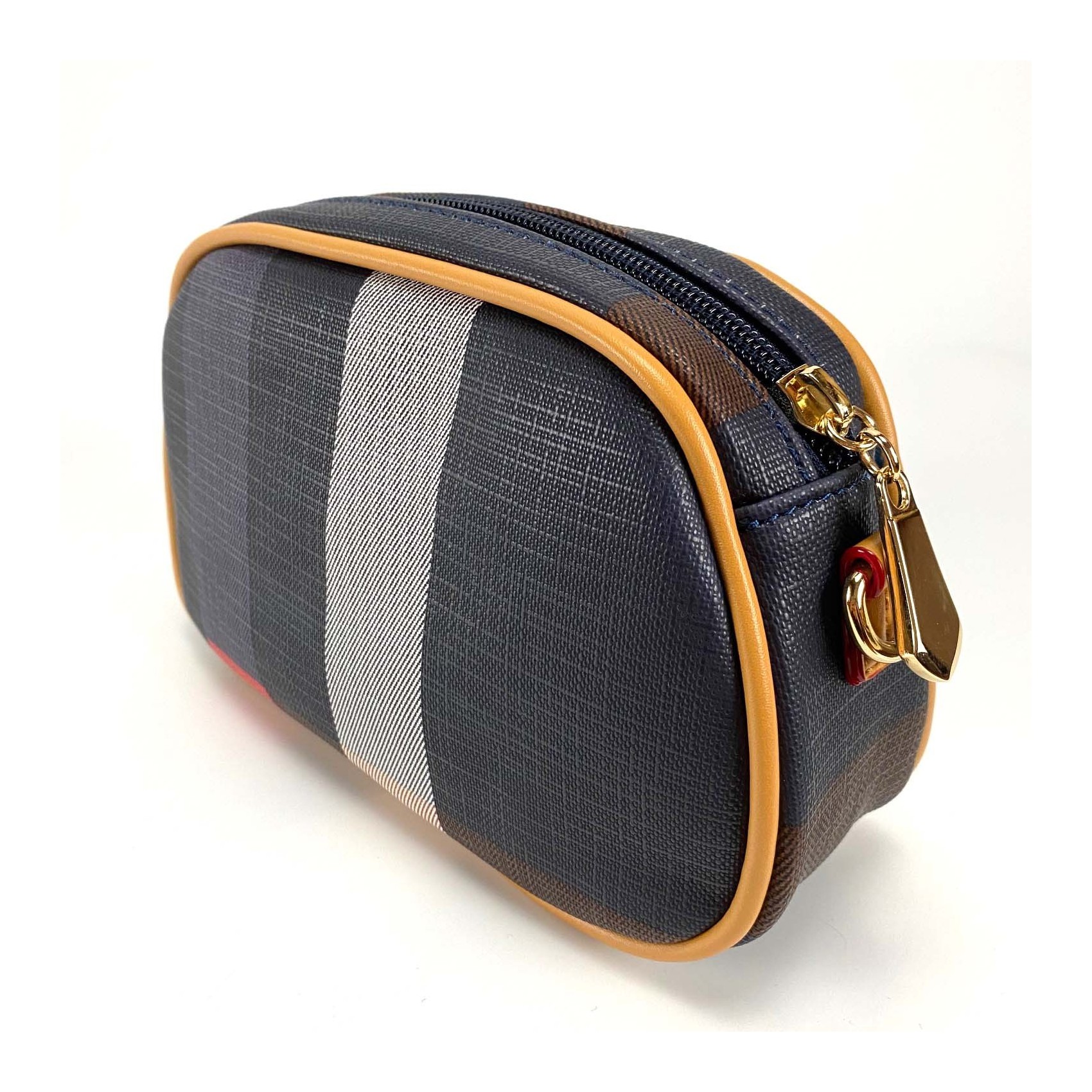 Жіноча сумочка-клатч Grace синьо-бежева