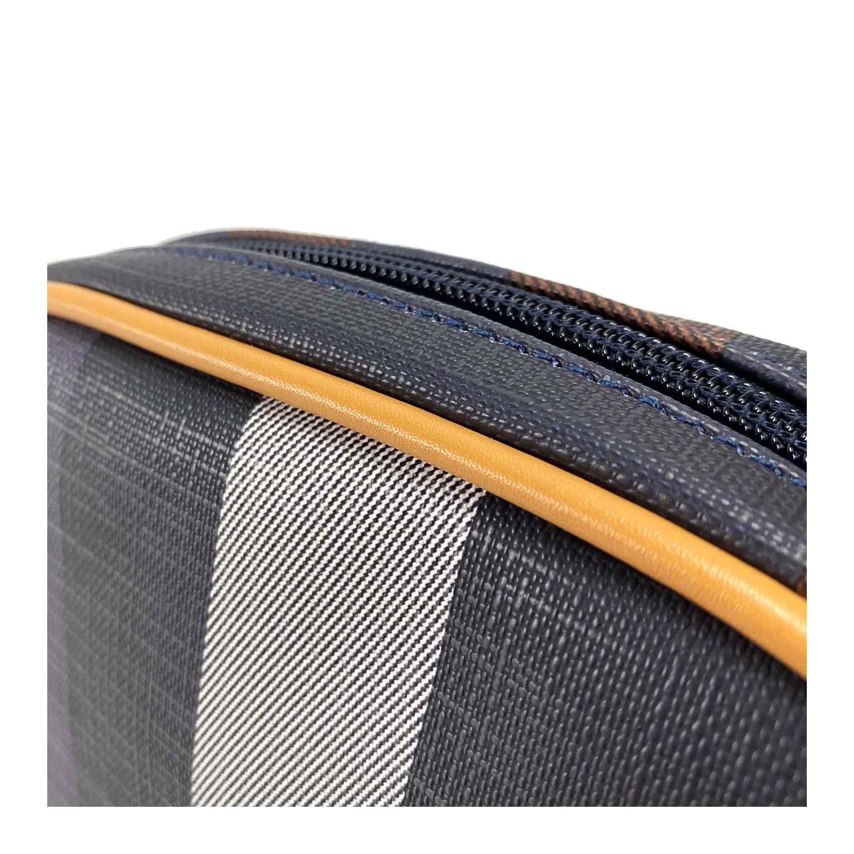 Женская сумочка-клатч Grace сине-бежевая