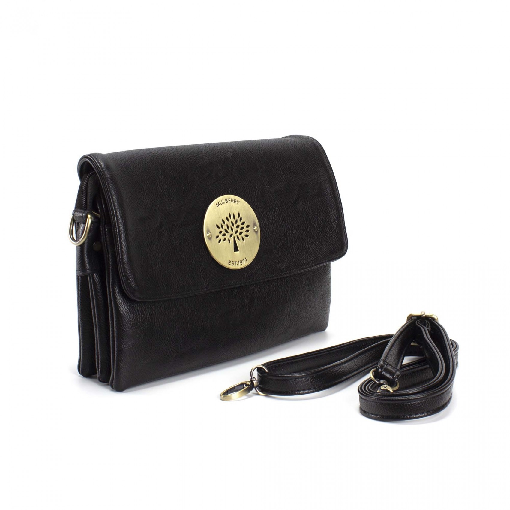 Жіноча сумка-клатч Mull Holly чорна