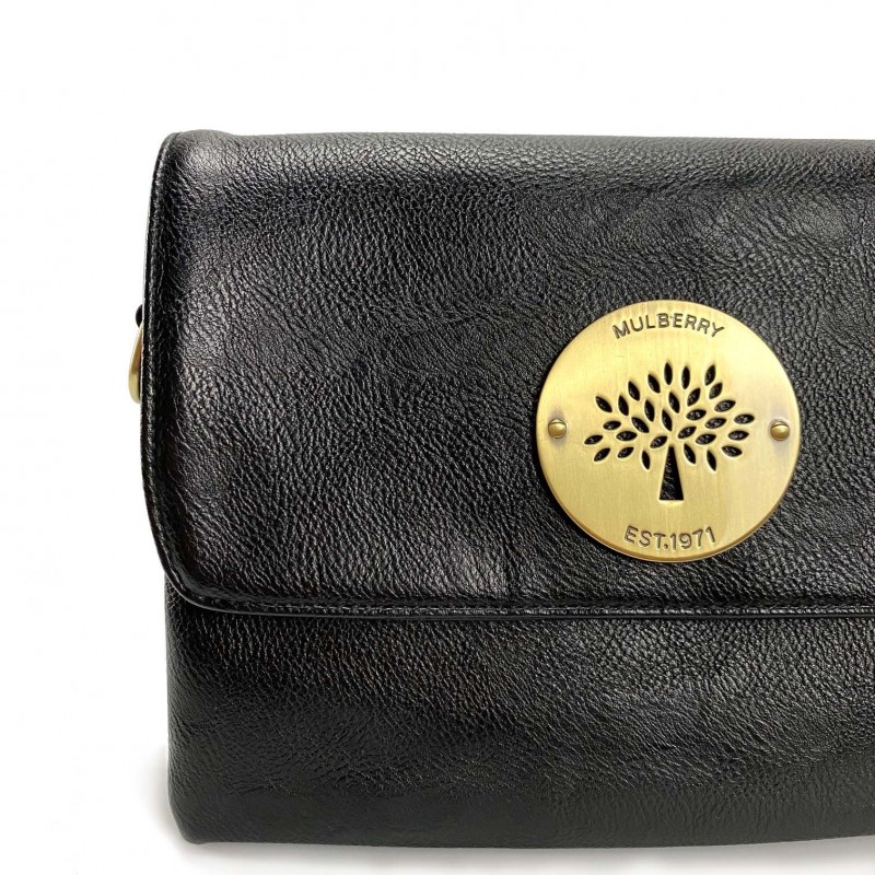 Женская сумка-клатч Mull Holly черная - 7 фото