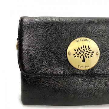 Женская сумка-клатч Mull Holly черная фото