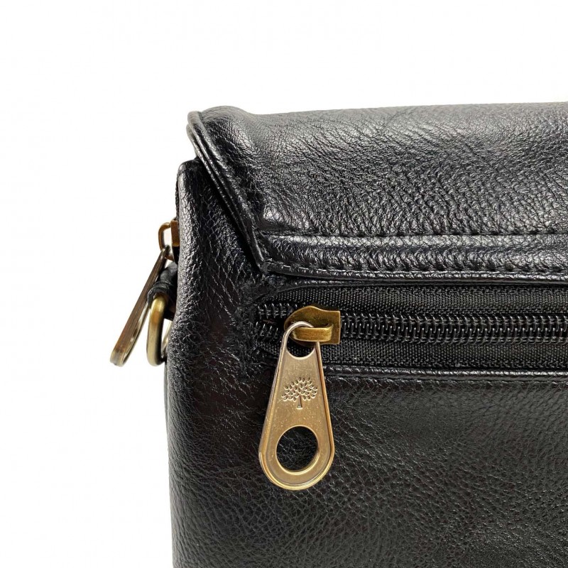 Жіноча сумка-клатч Mull Holly чорна - 8 фото