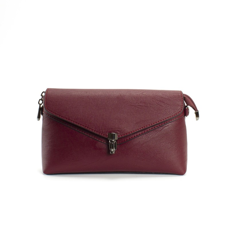 Женский клатч Emma бордовый