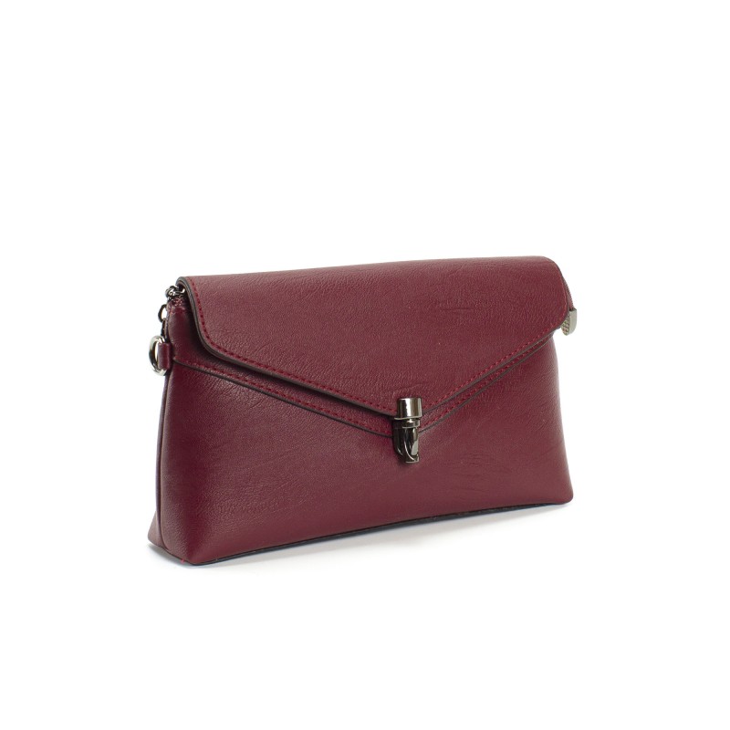 Жіночий клатч Emma бордовий - 2 фото
