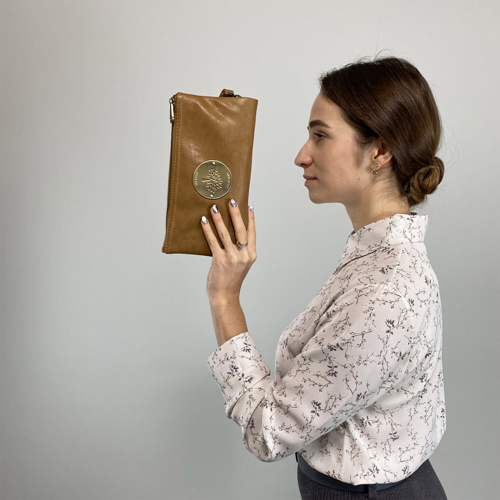 Жіночий Клатч MullPat світло-коричневий