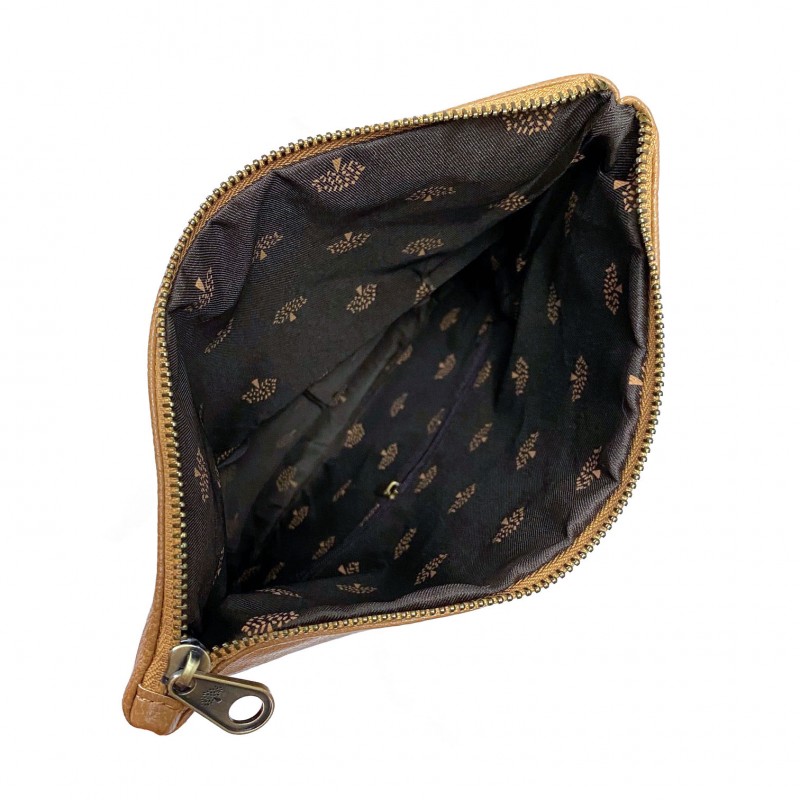 Жіночий Клатч MullPat світло-коричневий - 8 фото