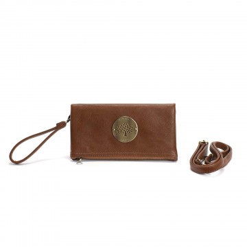 Жіночий Клатч MullPat коричневий фото