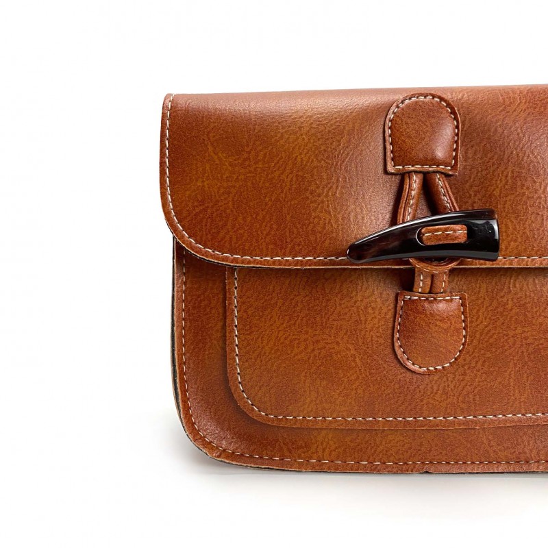 Жіночий Клатч Lisa світло-коричневий - 3 фото