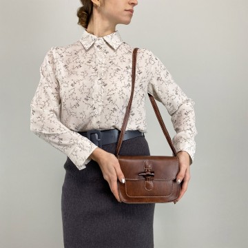 Женский Клатч Lisa коричневый фото