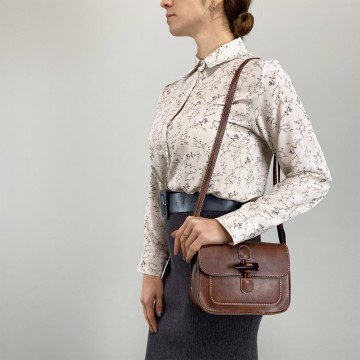 Женский Клатч Lisa коричневый фото