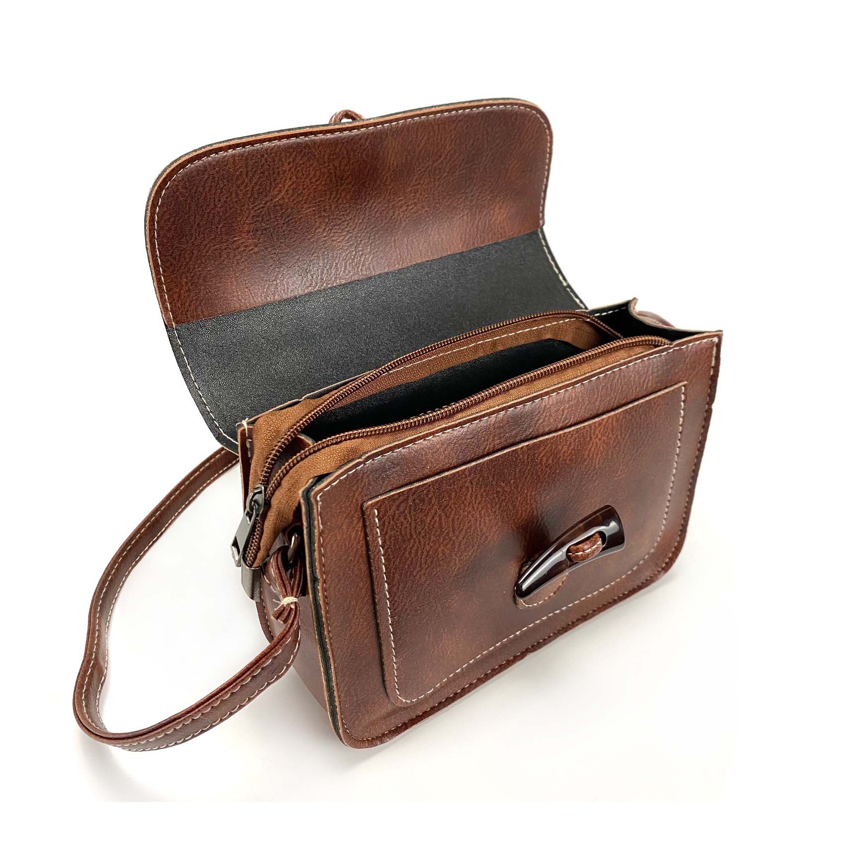 Жіночий Клатч Lisa коричневий