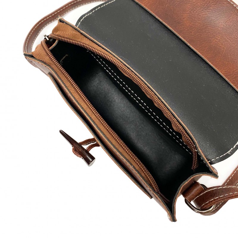 Женский Клатч Lisa коричневый - 8 фото