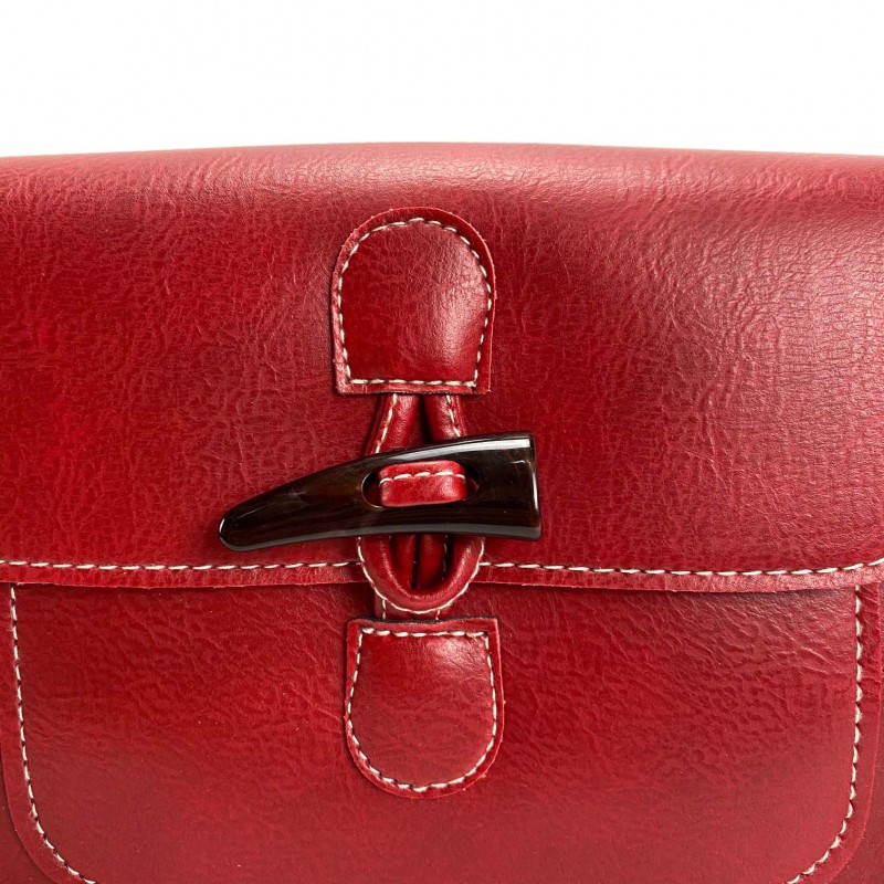 Женский Клатч Lisa красный - 6 фото