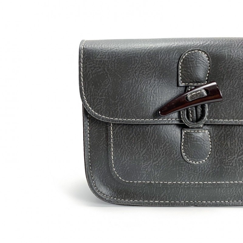 Женский Клатч Lisa серый - 3 фото