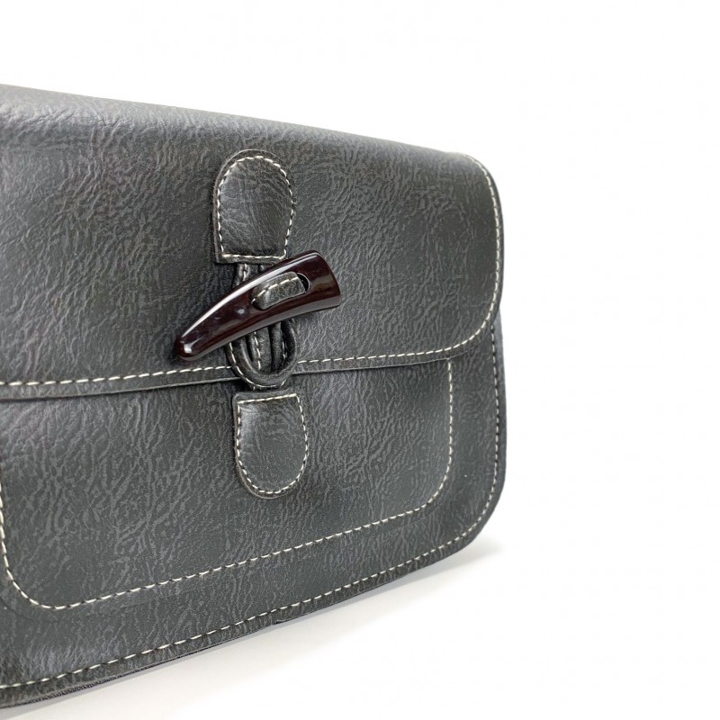 Жіночий Клатч Lisa сірий - 4 фото