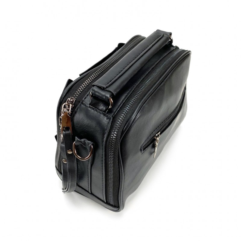 Женская сумка Ellen черная - 6 фото