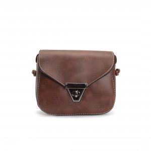 Женская сумка-клатч Jane коричневая