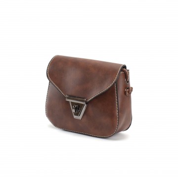 Жіноча сумка-клатч Jane коричнева фото