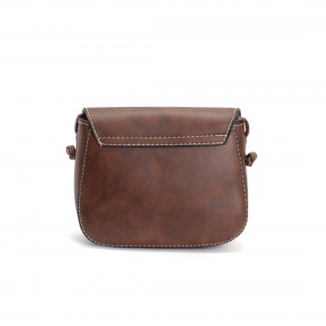 Женская сумка-клатч Jane коричневая фото