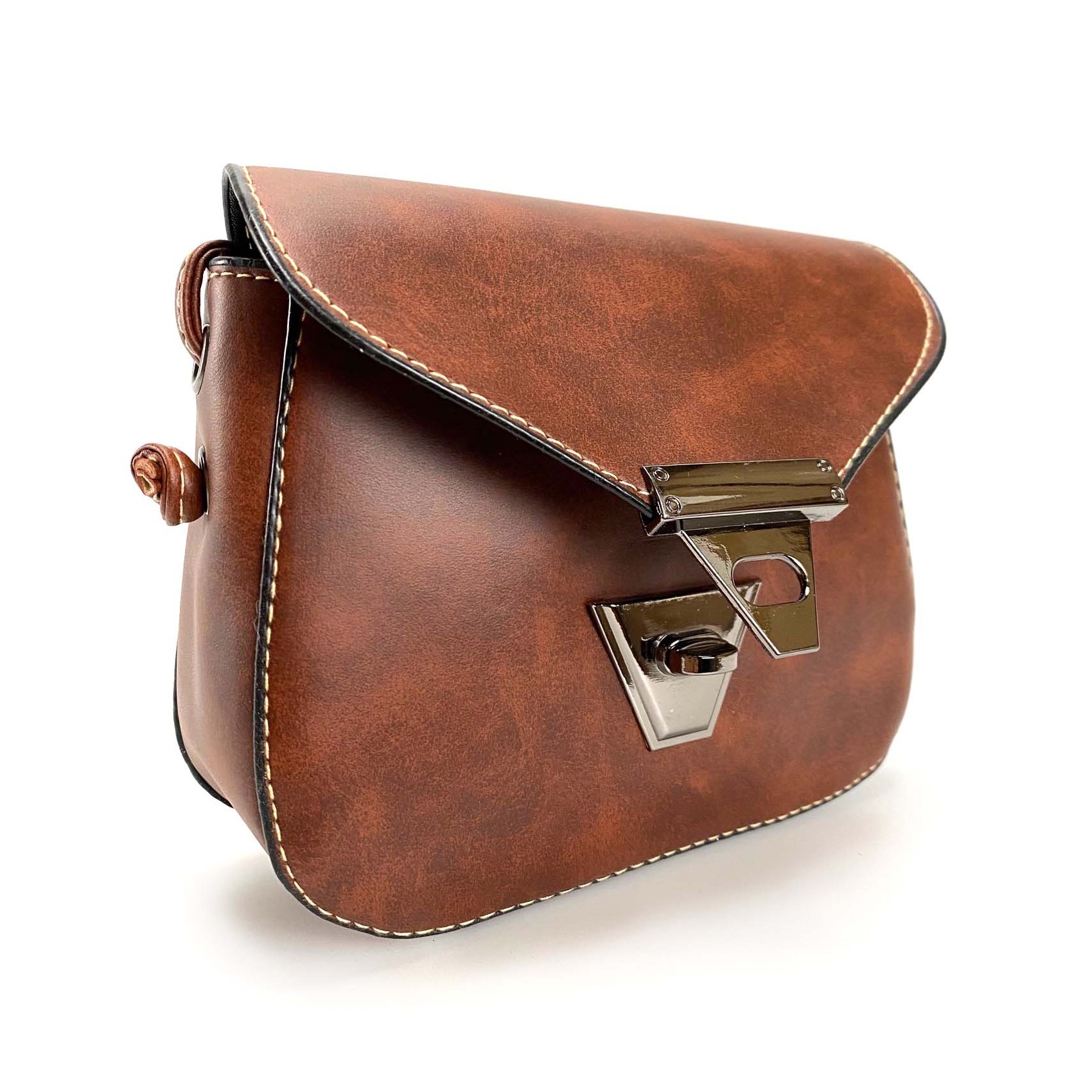 Женская сумка-клатч Jane коричневая