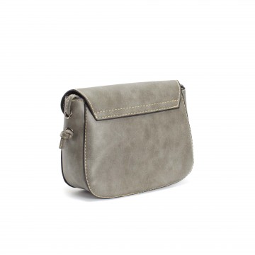 Жіноча сумка-клатч Jane сіра фото