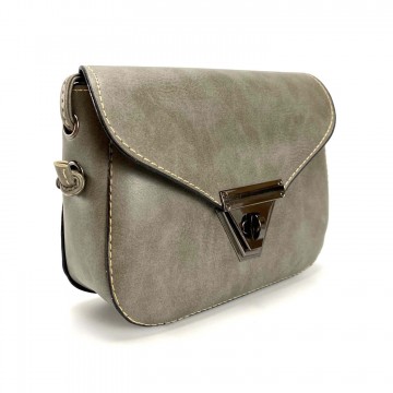 Жіноча сумка-клатч Jane сіра фото