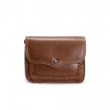 Жіноча сумка-клатч Barbara коричнева фото