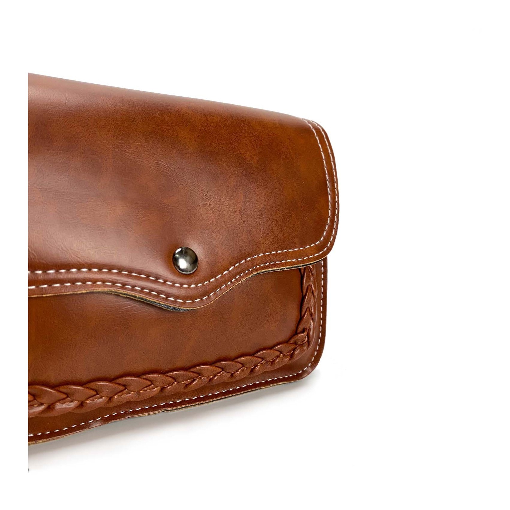 Женская сумка-клатч Barbara коричневая