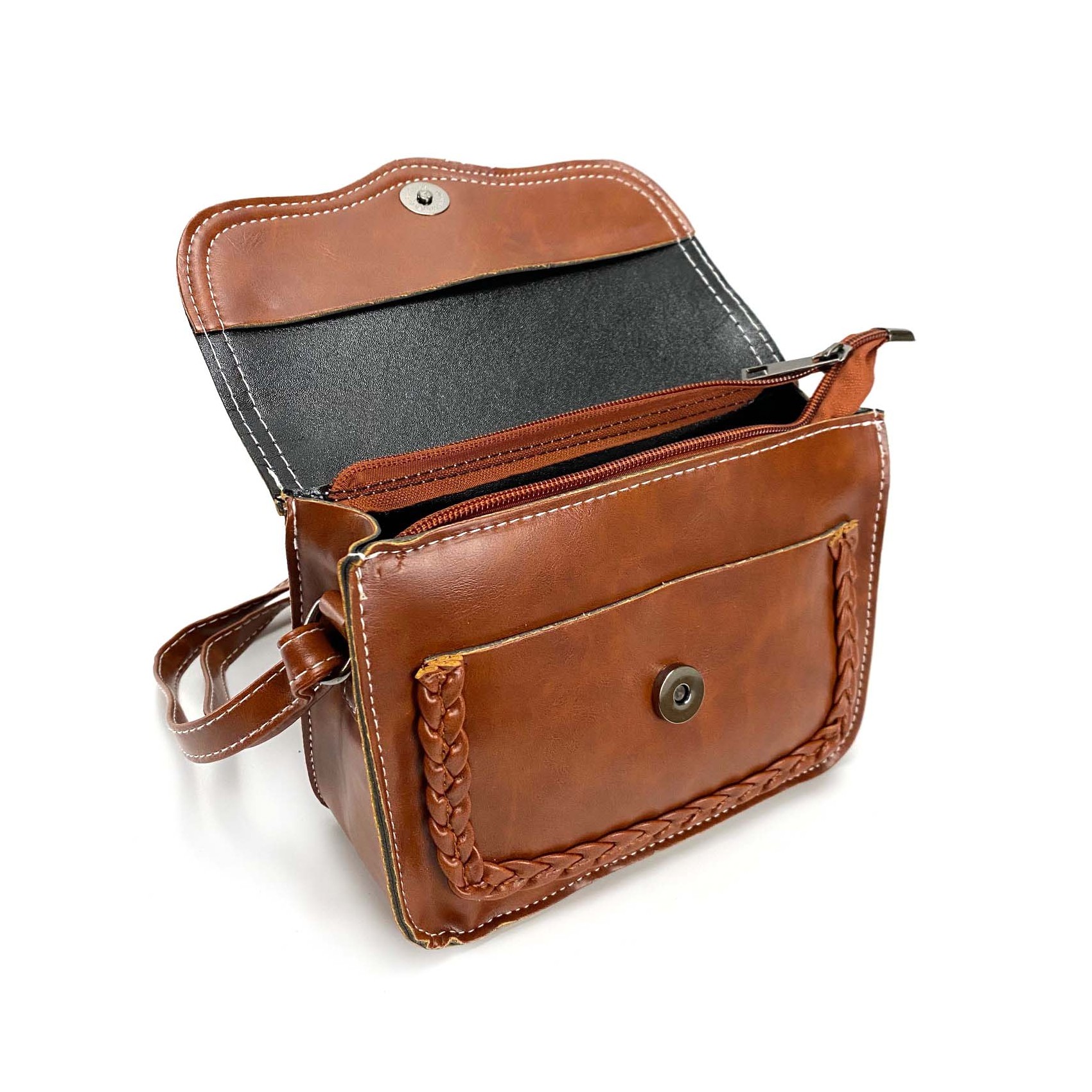 Женская сумка-клатч Barbara коричневая