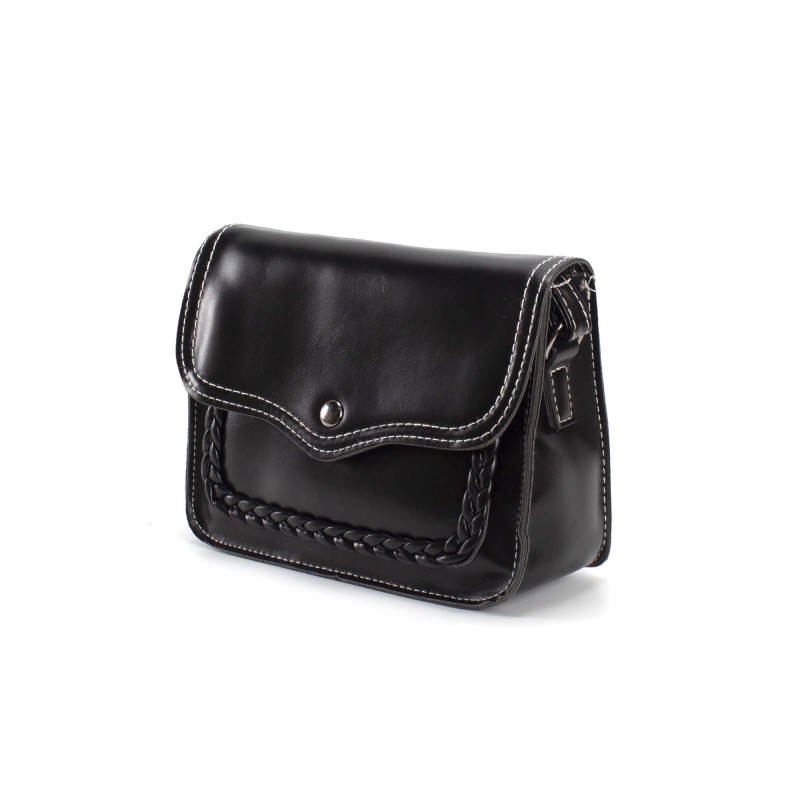 Жіноча сумка-клатч Barbara чорна - 2 фото