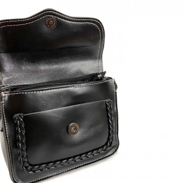 Жіноча сумка-клатч Barbara чорна фото