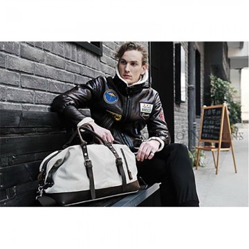 Чоловіча міська сумка Town біла фото