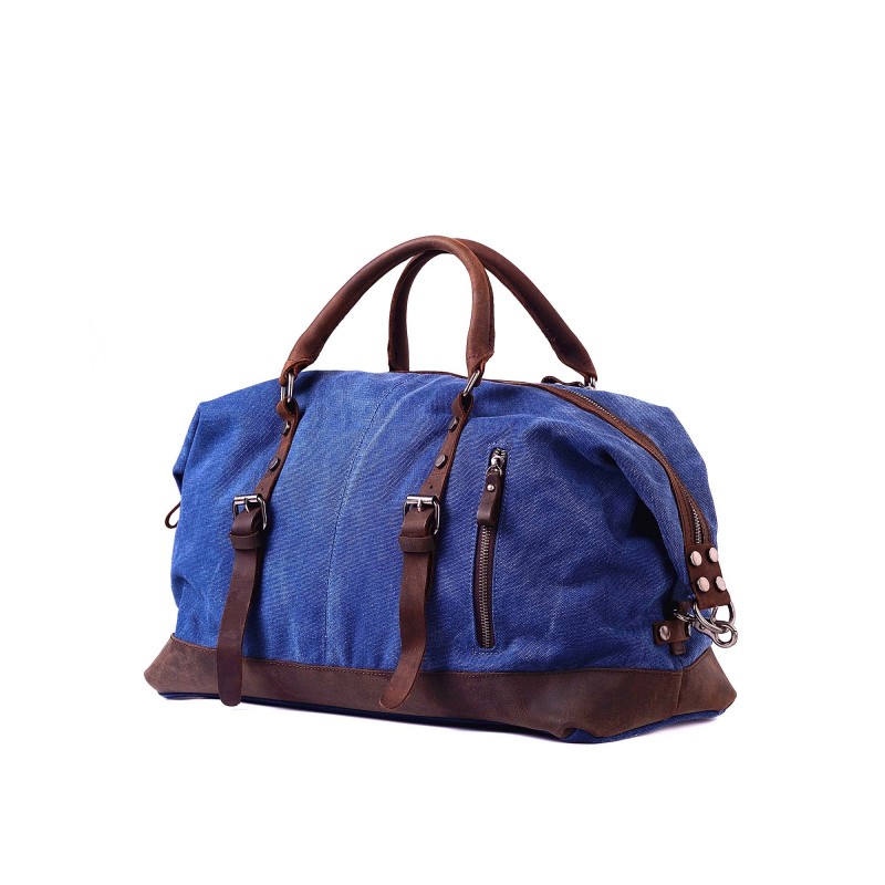 Мужская городская сумка Town синяя - 3 фото