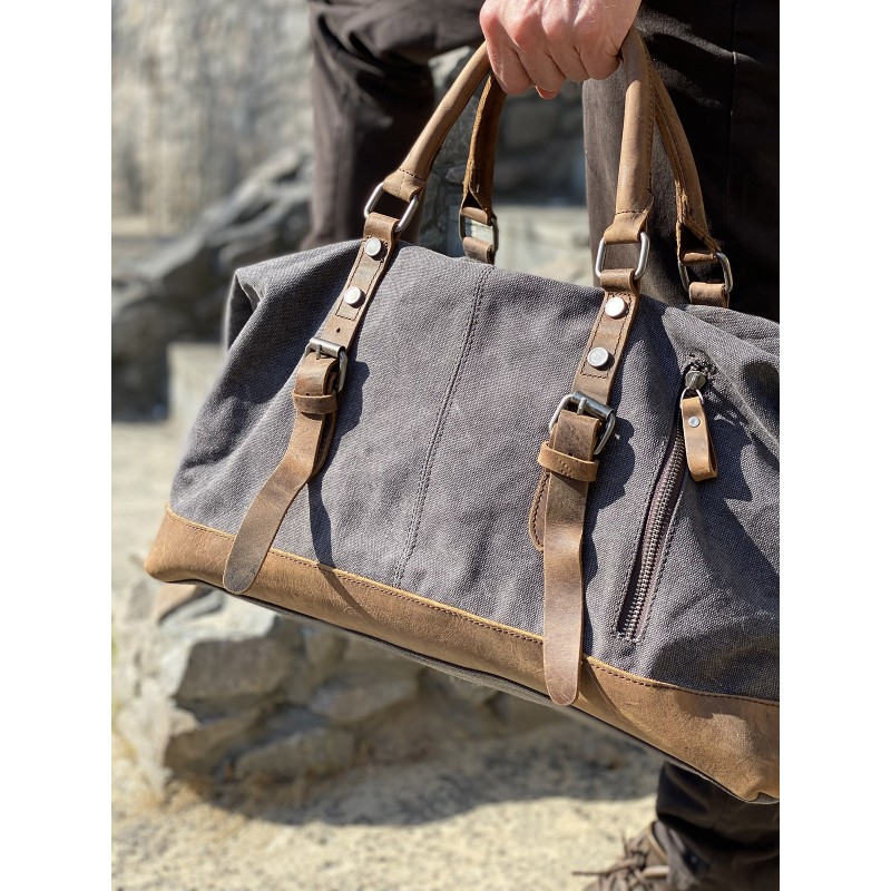 Чоловіча міська сумка Town графіт - 5 фото