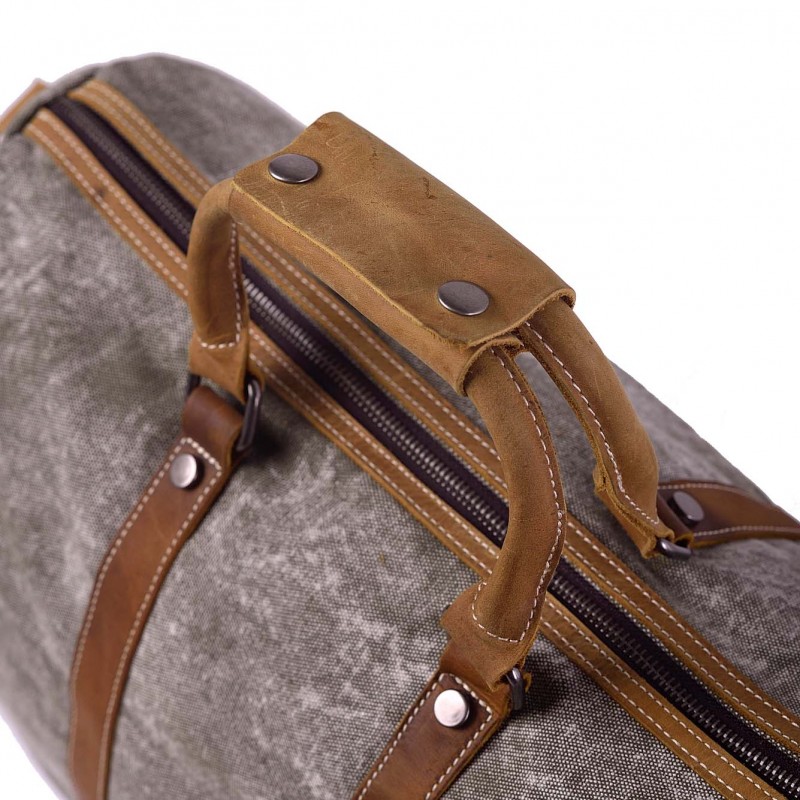 Мужская городская сумка Zen хаки - 5 фото