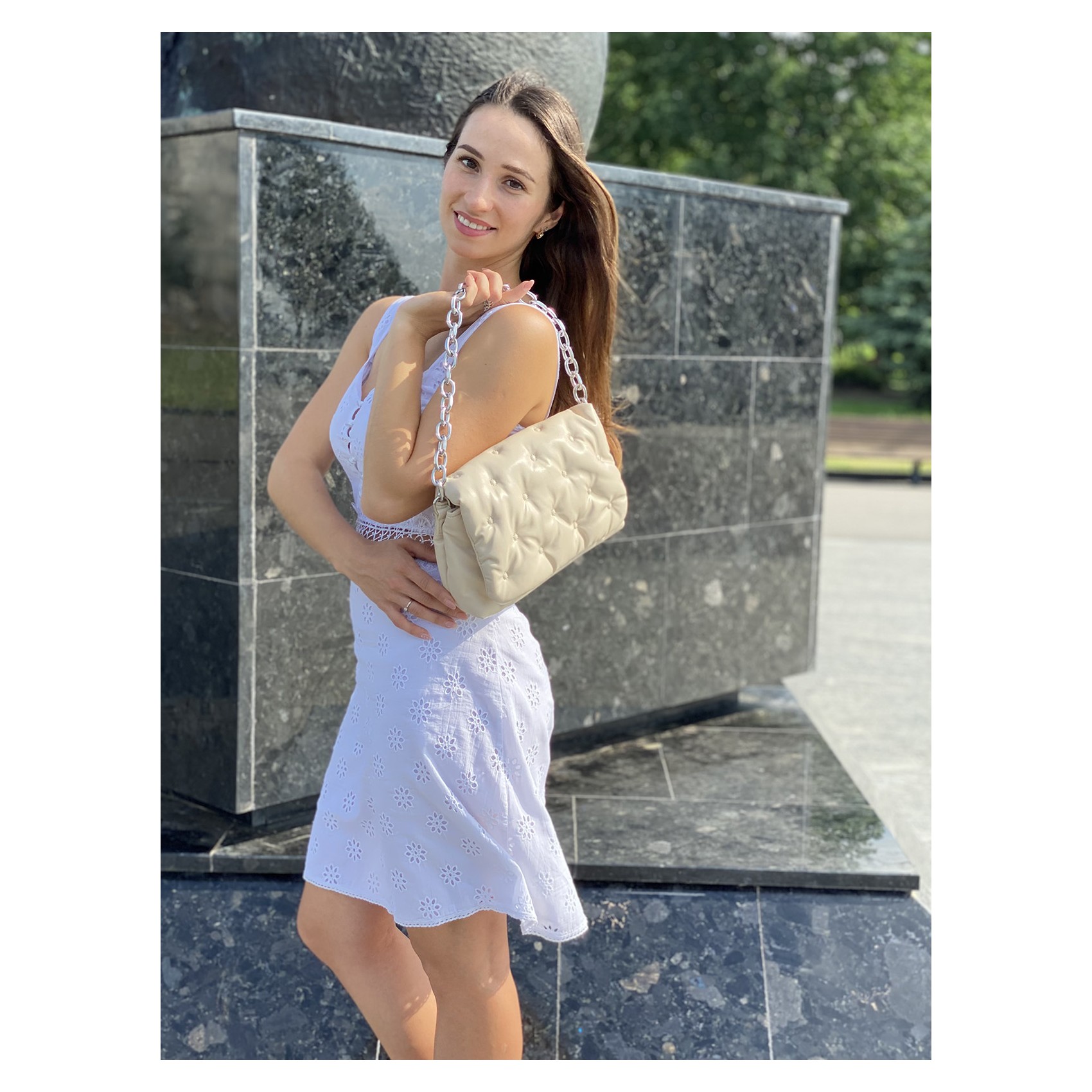 Жіноча сумка Jessie бежева