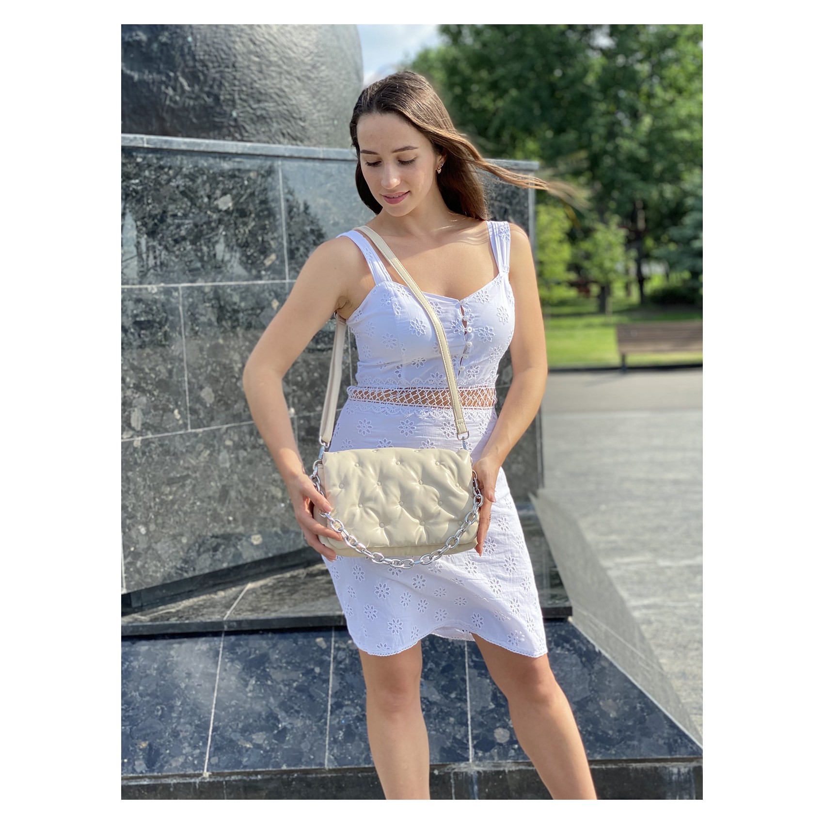 Жіноча сумка Jessie бежева