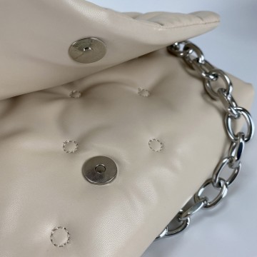 Женская сумка Jessie бежевая фото