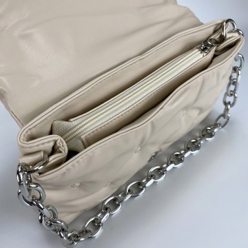 Жіноча сумка Jessie бежева фото