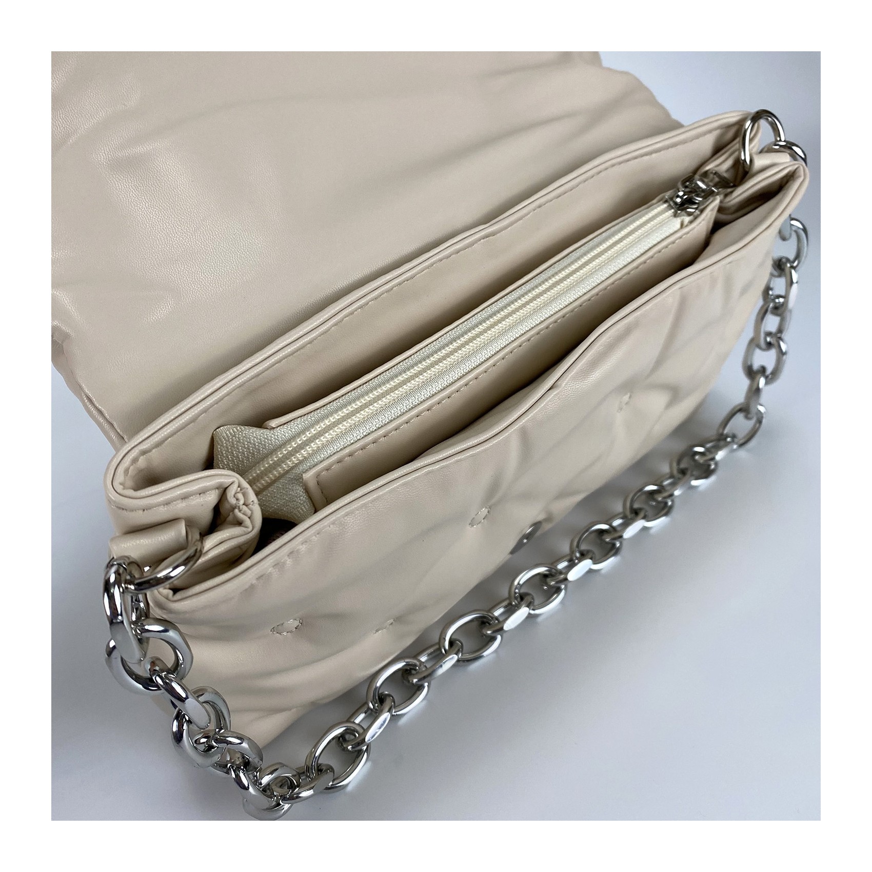 Женская сумка Jessie бежевая