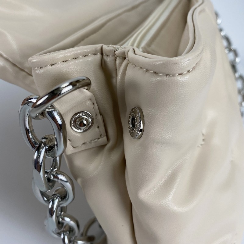 Женская сумка Jessie бежевая - 9 фото