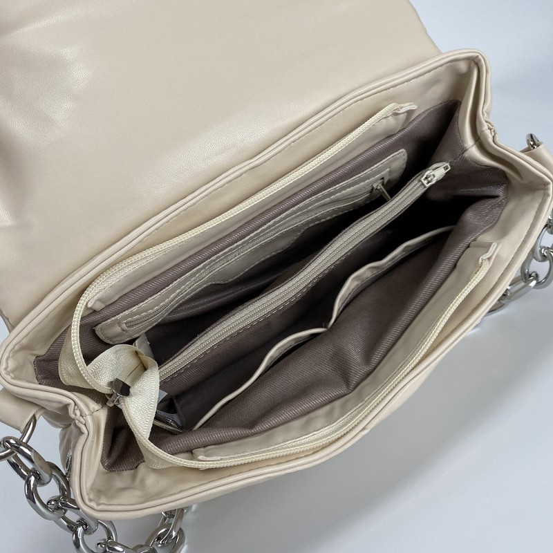 Женская сумка Jessie бежевая - 10 фото