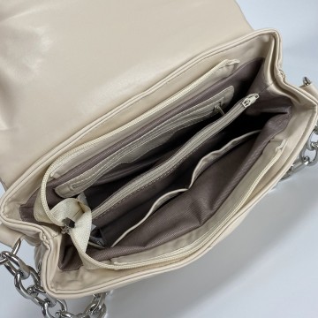 Женская сумка Jessie бежевая фото