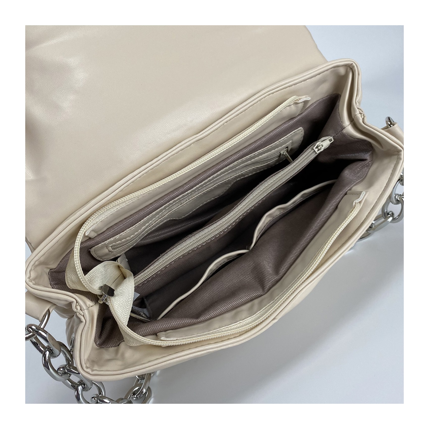 Женская сумка Jessie бежевая