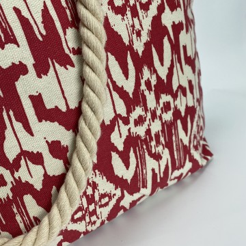 Сумка пляжная Rubin красная фото