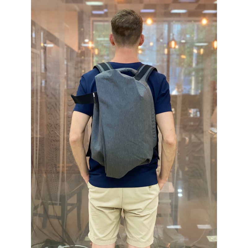 Мужской рюкзак Mackar Power серый - 4 фото