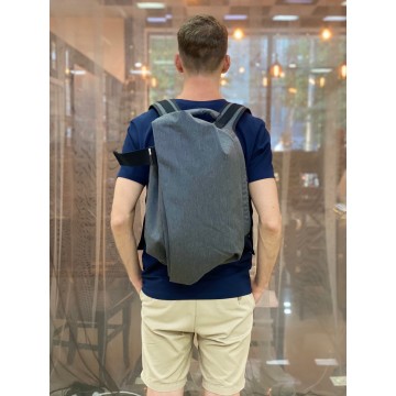 Чоловічий рюкзак Mackar Power сірий фото